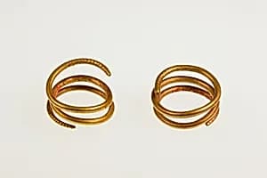 Pair of Earrings (with 16.10.468) by Unknown Artist