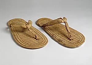 Pair of Sandals by Unknown Artist