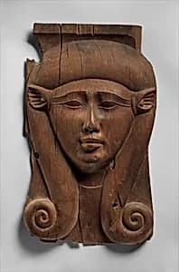 Panel from a Hathor Column by Unknown Artist
