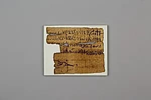Papyrus charm by Unknown Artist