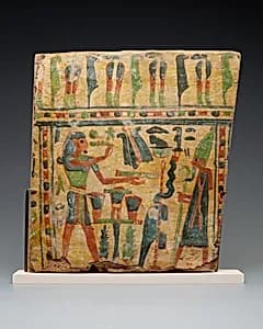 Part of a coffin by Unknown Artist