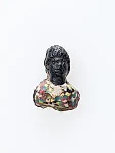 Pendant, bust of a man by Unknown Artist