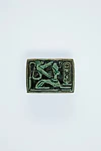 Plaque Inscribed for Amenhotep II by Unknown Artist