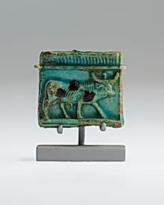 Plaque with a sacred bull by Unknown Artist