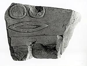 Raised relief fragment by Unknown Artist