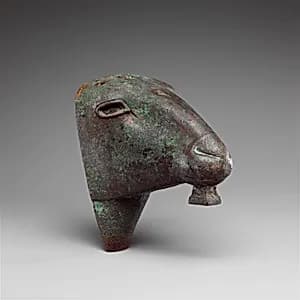 Ram head for attachment by Unknown Artist