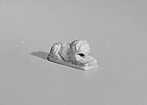 Recumbent Lion from a Bracelet by Unknown Artist