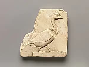 Relief of a goose by Unknown Artist