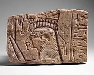 Relief of Queen Nefertiti by Unknown Artist