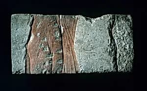 Relief with royal figures by Unknown Artist