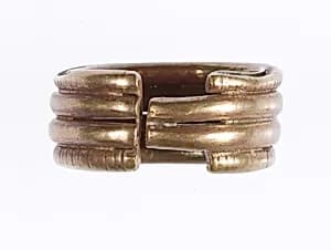 Ribbed Penannular Earring by Unknown Artist