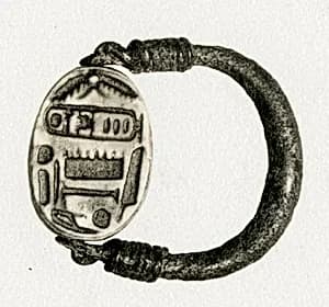 Ring, Amenhotep II by Unknown Artist