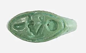 Ring, Prenomen of Amenhotep III by Unknown Artist