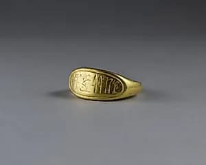 Ring, signet; TW-STOP1 by Unknown Artist
