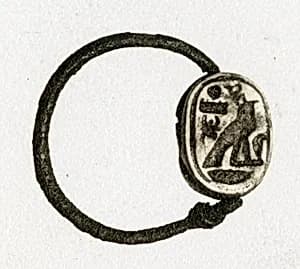 Ring, Thutmose III by Unknown Artist