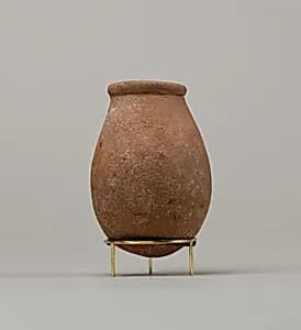 Rough ware jar by Unknown Artist