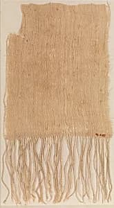 Sample of Fringed Cloth by Unknown Artist