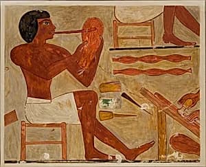 Sandal Maker, Tomb of Rekhmire by Nina de Garis Davies