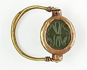 Scarab Finger Ring by Unknown Artist