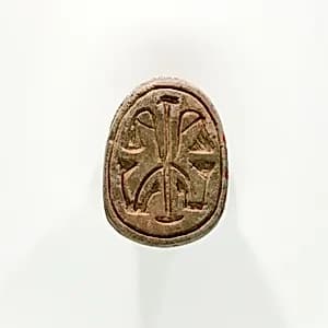 Scarab from Rennefer's Burial by Unknown Artist