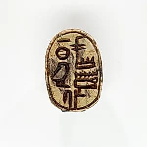 Scarab from Ruiu's Burial by Unknown Artist