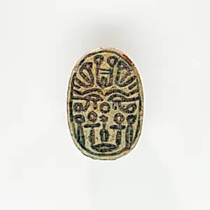 Scarab from Ruiu's Burial by Unknown Artist