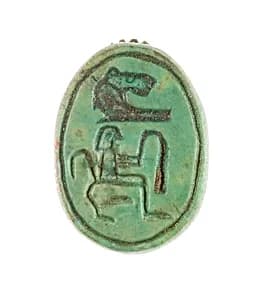 Scarab Inscribed for Hatshepsut by Unknown Artist