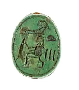 Scarab Inscribed for Hatshepsut by Unknown Artist
