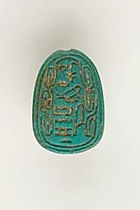 Scarab Inscribed for Queen Merytamun by Unknown Artist