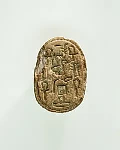 Scarab of king's son Sobekhotep by Unknown Artist