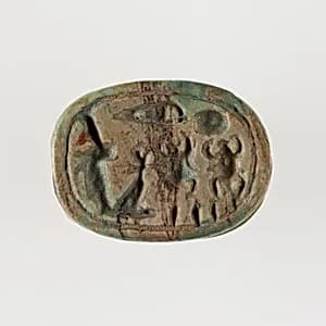Scarab of Pharaoh Aya (II) by Unknown Artist