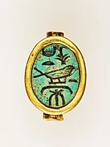 Scarab of Queen Ahmose by Unknown Artist
