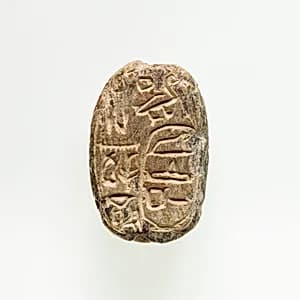 Scarab of Sebekhotep IV by Unknown Artist
