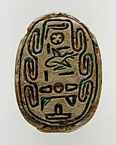 Scarab of the Vizier Minhotep by Unknown Artist
