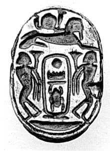 Scarab of Thutmose III by Unknown Artist