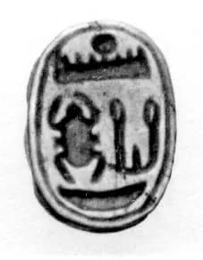 Scarab of Thutmose III by Unknown Artist