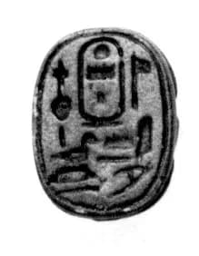 Scarab, Thutmose III by Unknown Artist