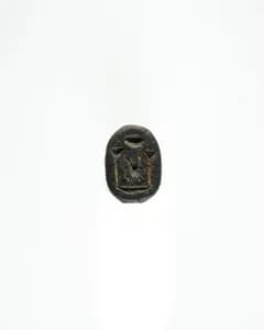 Scarab with Papyrus and Beetle by Unknown Artist