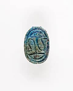 Scarab with Papyrus Motif by Unknown Artist
