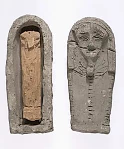 Shabti and Shabti Coffin by Unknown Artist