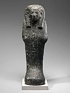 Shabti of Ankhu by Unknown Artist