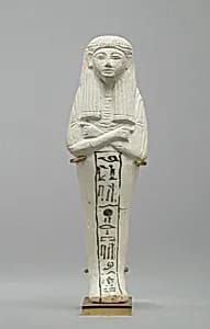 Shabti of Mesu by Unknown Artist
