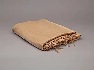 Sheet, linen mark, coarse spin, loose weave by Unknown Artist