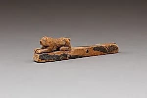Shrine fragment with lion by Unknown Artist