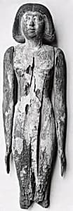 Standing statue of Mitry's wife by Unknown Artist