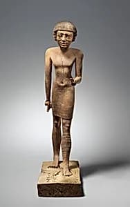 Statue of Tjeteti as a young man by Unknown Artist