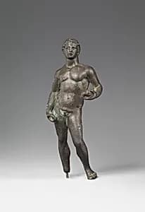 Statuette of Herakles holding apples by Unknown Artist