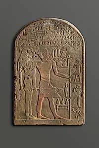 Stela of Amennakht by Unknown Artist