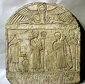 Stela of Pekysis by Unknown Artist