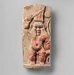 Stela of the God Bes by Unknown Artist